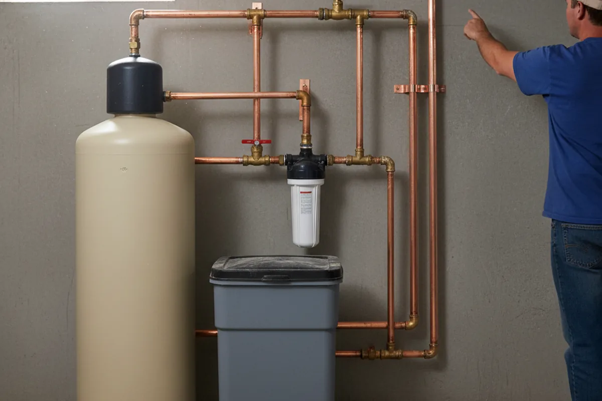 Whole-house water treatment system installed in Grandview
